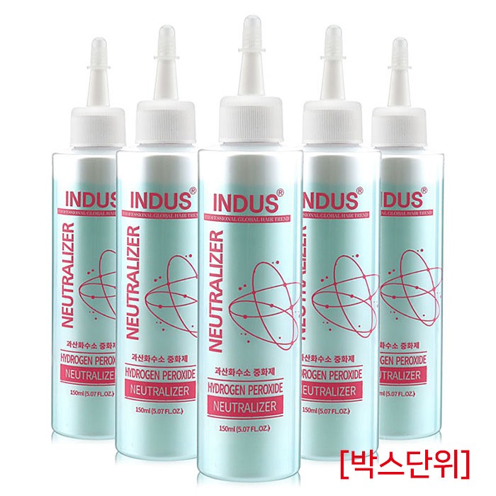 [인더스] 인더스 과산화수소 고급 중화제(과수) (바나나향) 150ml (박스단위)